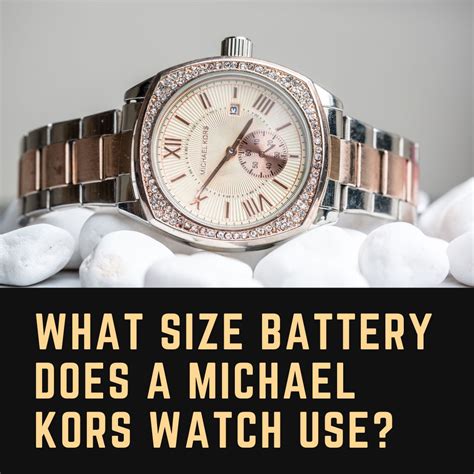 michael kors battery|michael kors watch battery chart.